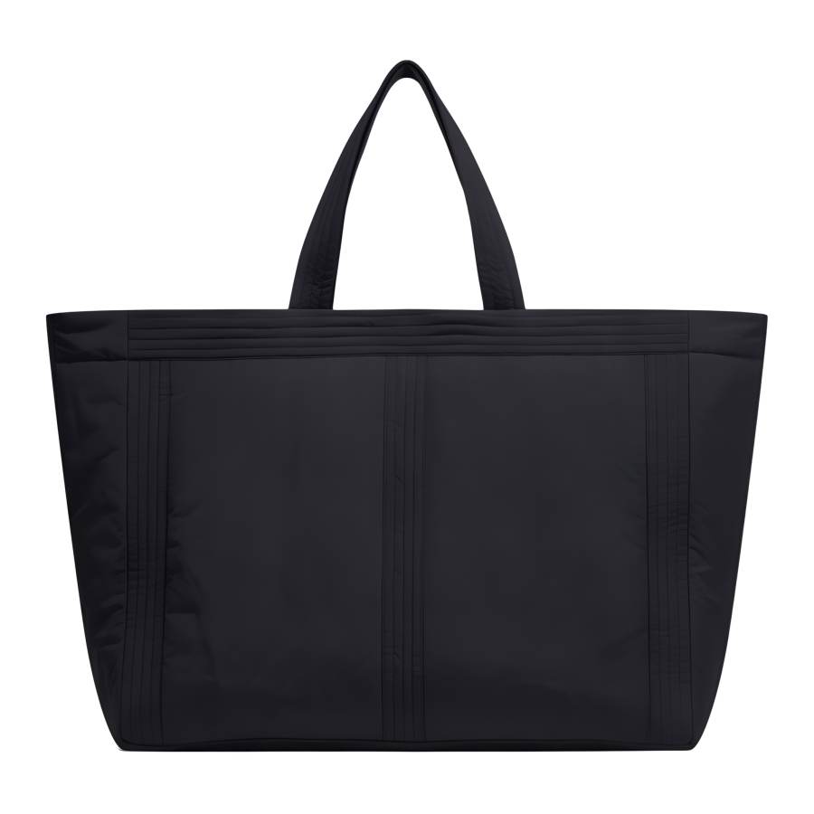 Nice Rice Fabric Tote Handbag, Shoulder Bag Large Unisex Black