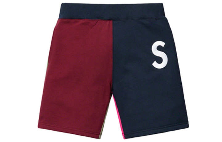 Supreme Supreme S Logo Colorblocked Sweatshort