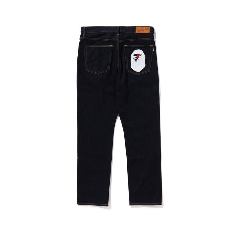 A BATHING APE A BATHING APE FW24 Jeans Men's Dark Blue