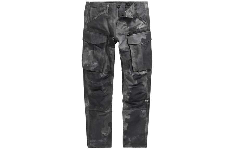 G-STAR RAW G STAR RAW Casual Pants Men's Camouflage Moderate Cuffed Pants