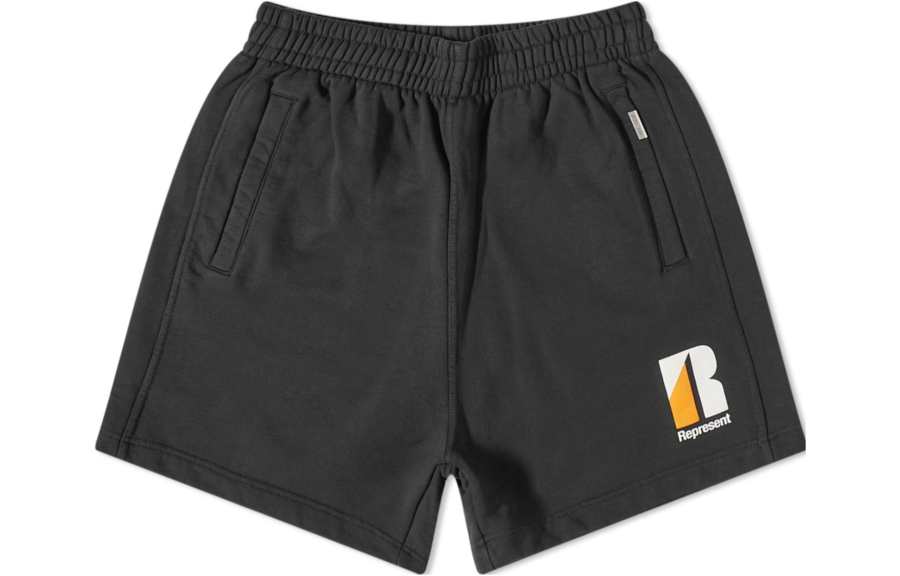 REPRESENT REPRESENT Casual Shorts Men's Black Moderate