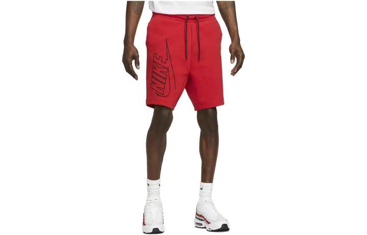 Nike Nike Casual Shorts Men's Red Moderate