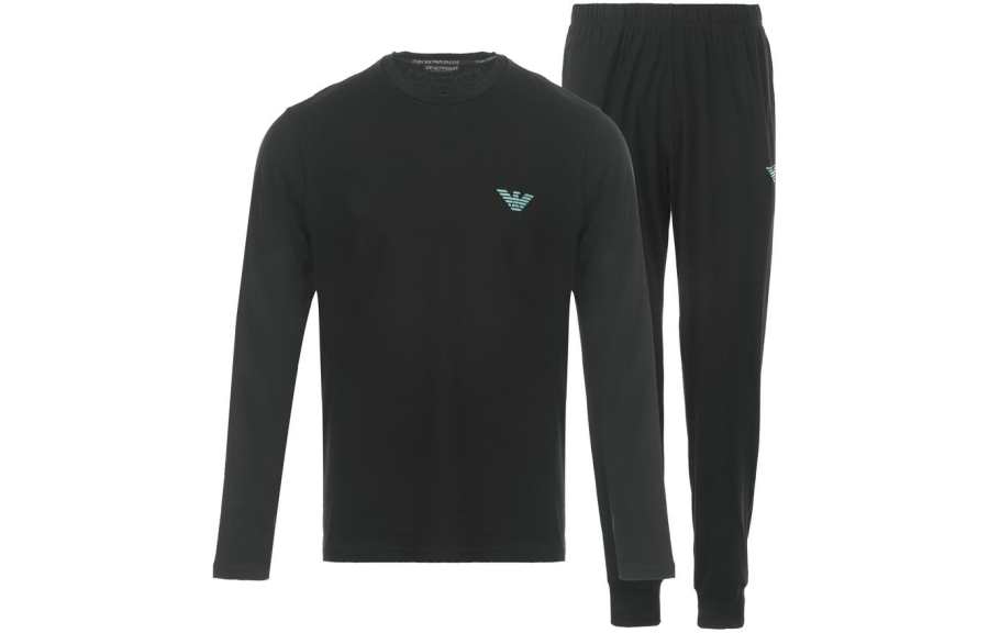 EMPORIO ARMANI FW23 Casual Sportswear Men's Black