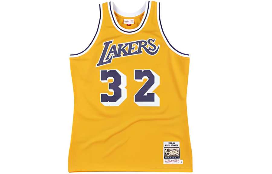 Mitchell Ness Mitchell Ness "NBA La Lakers 84 Magic Johnson" authentic home jersey