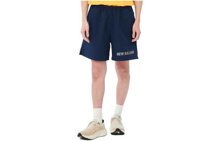 New Balance New Balance Casual Shorts Men's Dark Blue Moderate