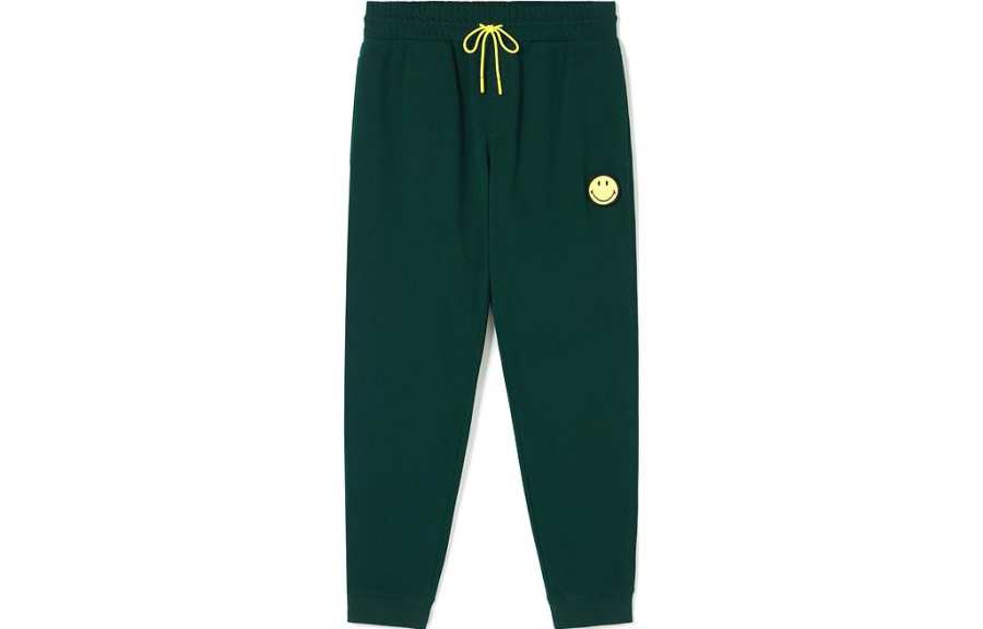 LACOSTE Casual Pants Men's Dark Green