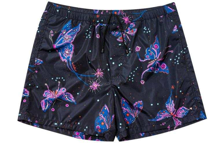 Valentino Casual Shorts Men's Black Moderate