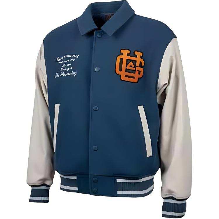 PEAK Basketball Culture Collection Puffer Jacket Men's Dark Ink Blue