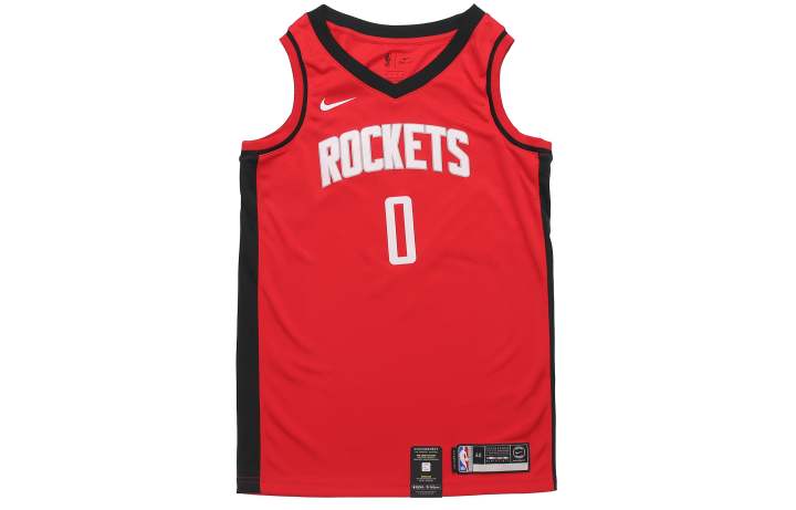 Nike Nike NBA Basketball Jerseys Men's Red Moderate Straight Fit