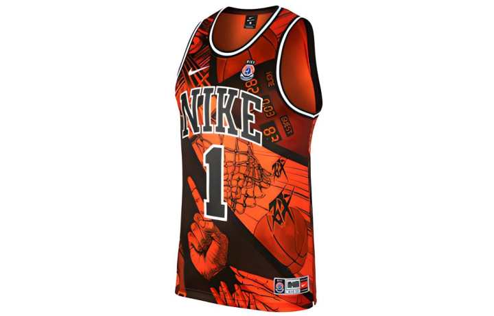 Nike Nike Basketball Jersey Men's Orange