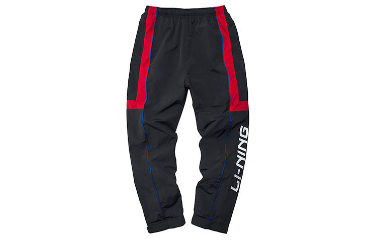 Li-Ning Li Ning Paris Fashion Week Collection Sports Pants Unisex Standard Black Moderate