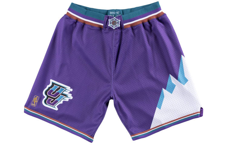 Mitchell Ness Mitchell Ness Basketball Shorts Men's Purple