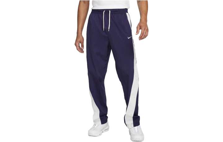 Nike Nike Casual Pants Men's Dark Purple Moderate Straight Fit Pants