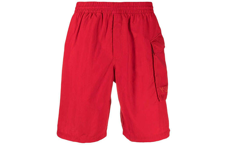 Y-3 Y 3 Swimming Shorts Men's Red Moderate
