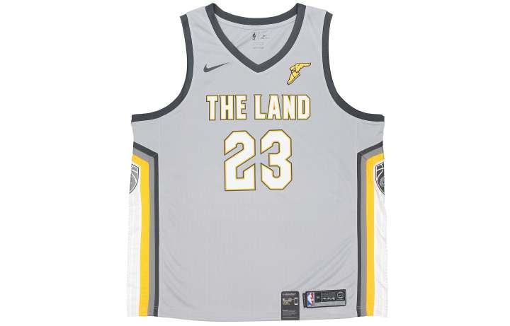 Nike Nike Basketball Jersey Men's Gray