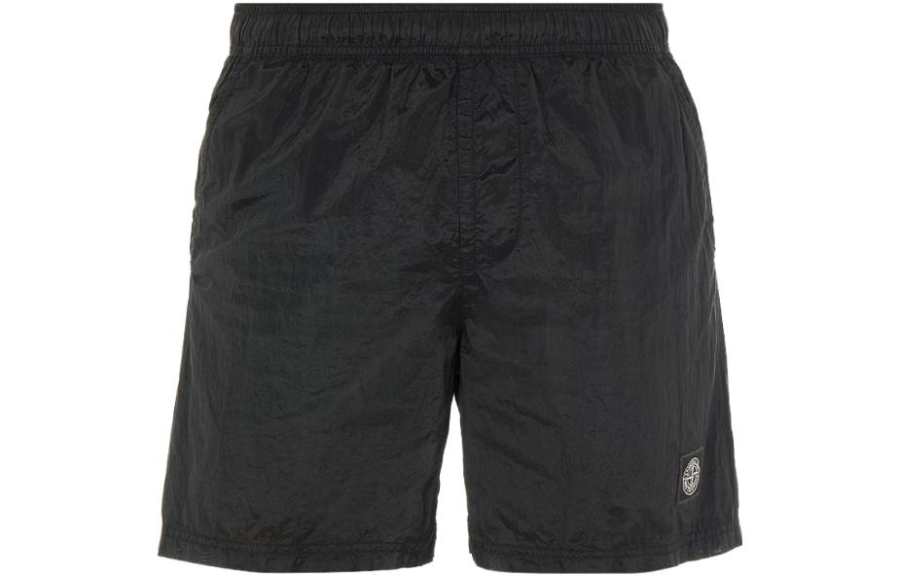 STONE ISLAND SS23 Casual Shorts Men's Black