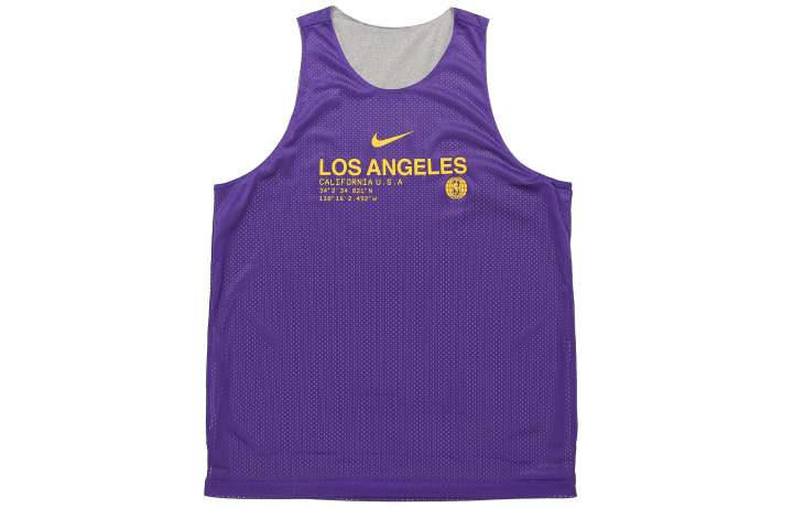 Nike Nike Basketball Jersey Men's Gray Purple