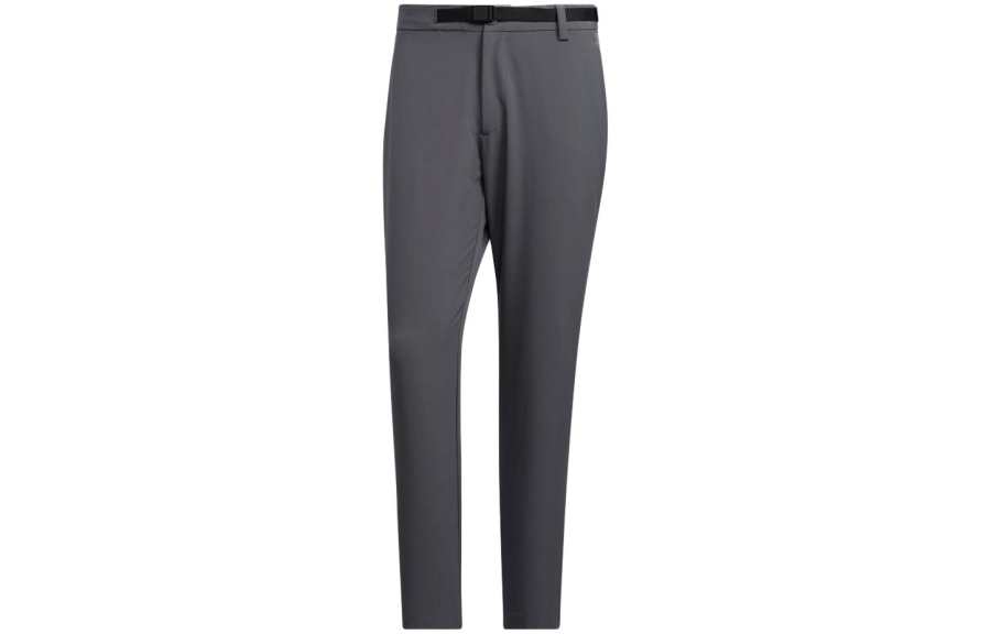 Adidas Adidas Casual Pants Men's Gray Moderate Straight Fit Pants