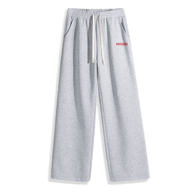 MINISO Casual Pants Unisex Moderate Straight Fit Pants