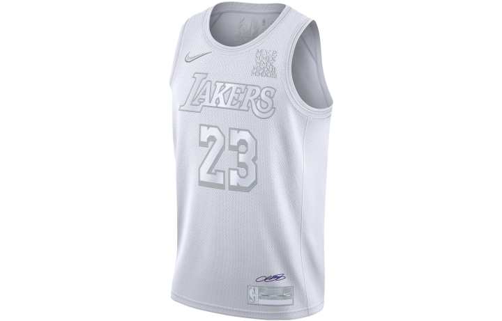 Nike Nike Nba La Lakers Mvp Lebron James 23 Authentic Swingman Jersey