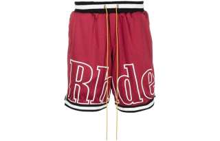 Rhude logo-print drawstring shorts