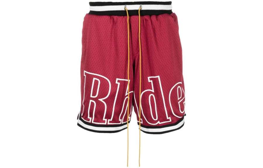 RHUDE Rhude logo-print drawstring shorts