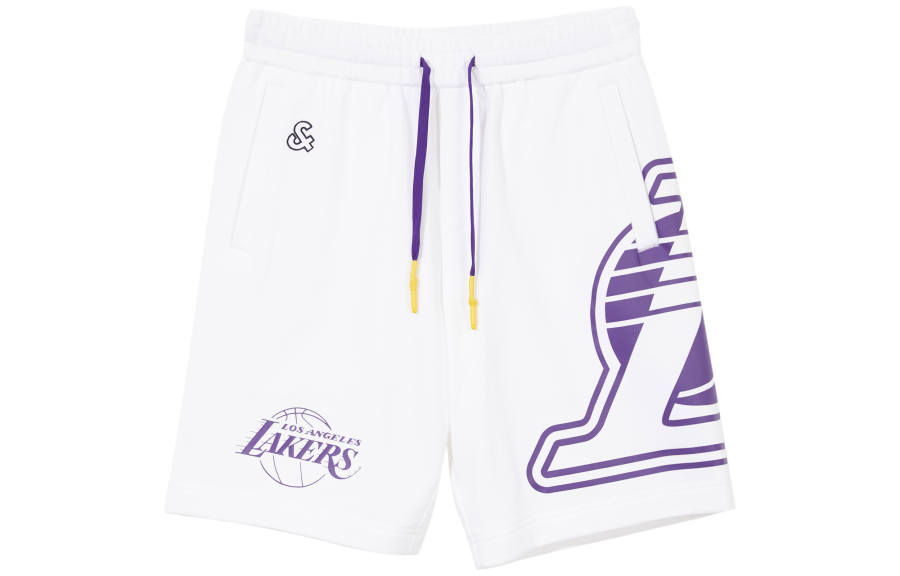 JACK&JONES JACK JONES· x NBA JACK&JONES X NBA JACK&JONES X Los Angeles Lakers NBA Casual Shorts Unisex