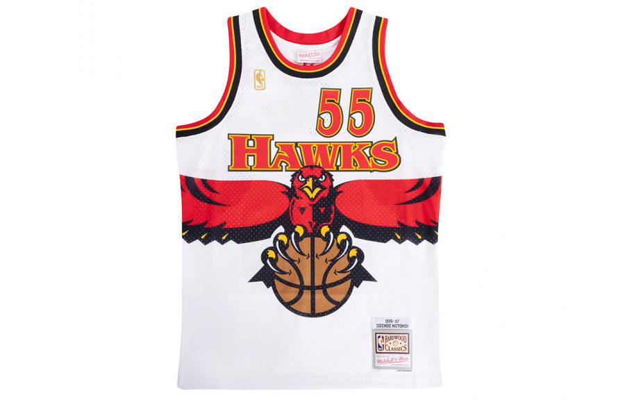 Mitchell Ness Mitchell & Ness Dikembe Mutombo Atlanta Hawks 1996 97 Swingman Swingman Nba Jersey