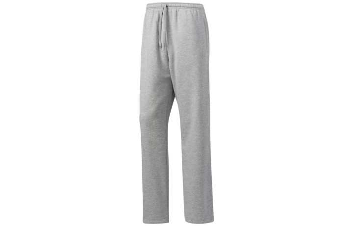 Adidas Adidas Casual Pants Men's Gray Moderate Straight Fit Pants