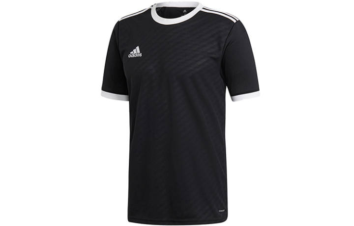 Adidas Adidas Soccer Jerseys Men's Black Moderate Straight Fit