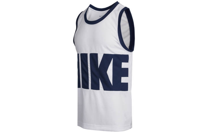 Nike Nike Basketball Jerseys Men's White Moderate Straight Fit