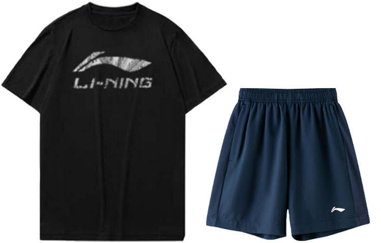 Li-Ning Li Ning Casual Sportswear Men's Crew Neck Moderate