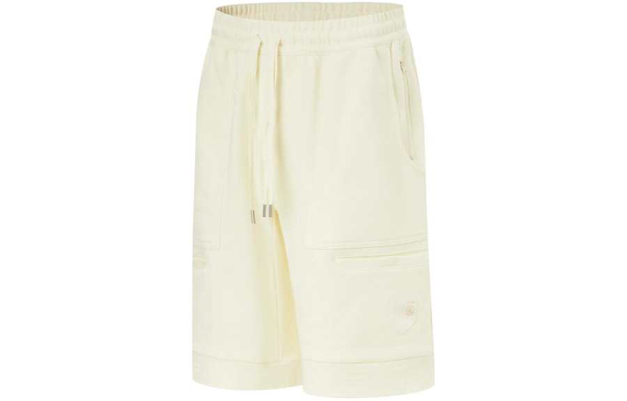 Li-Ning Li Ning x CHENGLONG,LIANMINGKUAN Shorts Men's Papyrus White