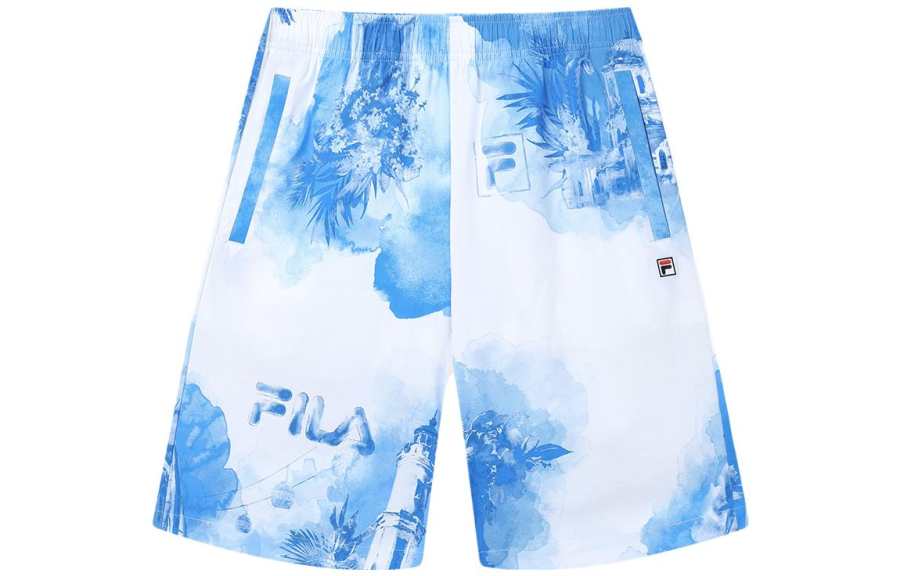 FILA Casual Shorts Men's All Over Print Moderate