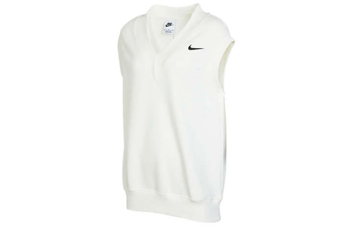 Nike Nike Tank Tops Women's White V Neck Moderate Other