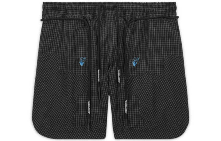 Nike Nike X Off White Casual Shorts Asia Version Men's Black