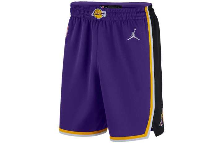 Jordan Nike La Lakers Statement Edition 2020 Swingman Shorts