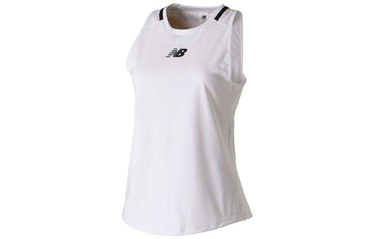 New Balance New Balance Tank Tops Women's White Straight Fit
