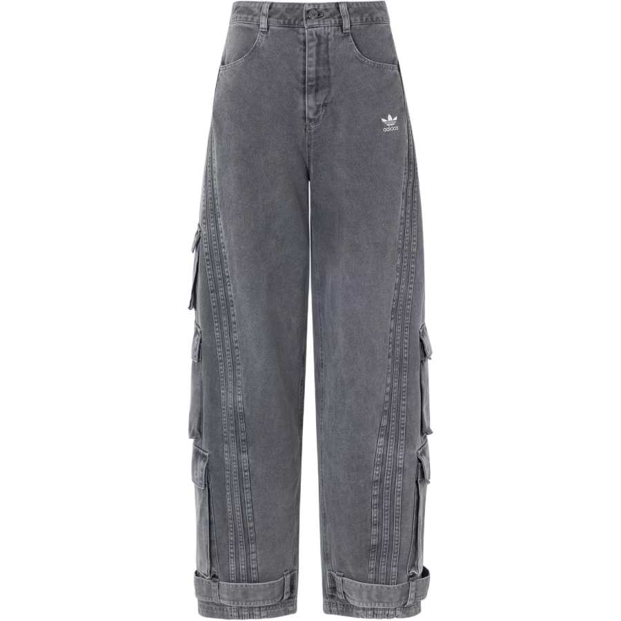 Adidas Originals WASHED Casual Pants Unisex Granite Gray