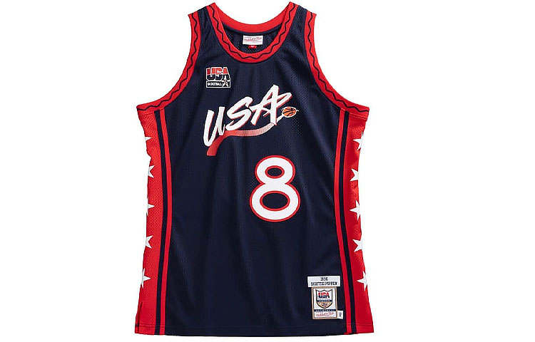 Mitchell Ness Mitchell Ness Authentic "USA 1996 Penny Hardaway" jersey