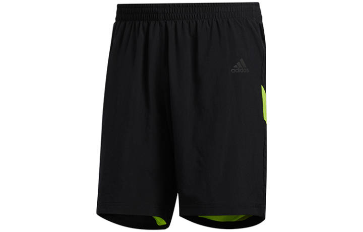 Adidas Adidas Sports Shorts Men's Black Green Moderate