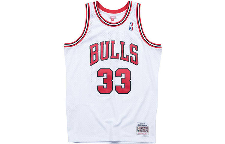 Mitchell Ness Mitchell & Ness Chicago Bulls Home 1997 98 Scottie Pippen Swingman Jersey