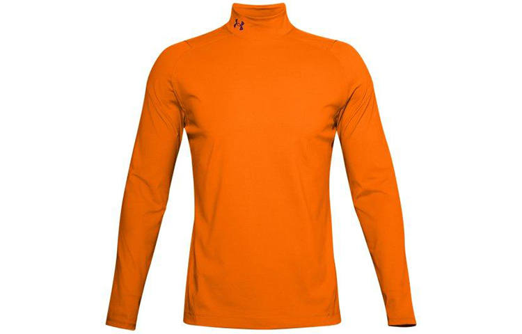 Under Armour RUSH Fitness Clothing Men's Orange Moderate