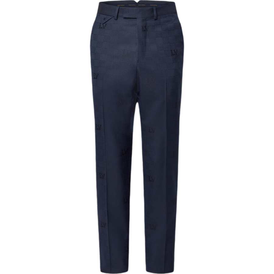 LOUIS VUITTON FW24 Casual Pants Men's Dark Blue