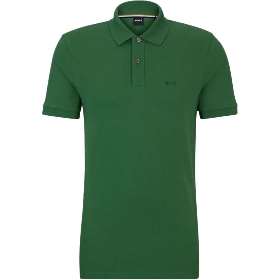 HUGO BOSS Pallas Logo embroidered Polo Shirt