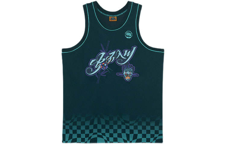 Li-Ning Li Ning Badfive Basketball Jersey Men's Pine Jasper Green