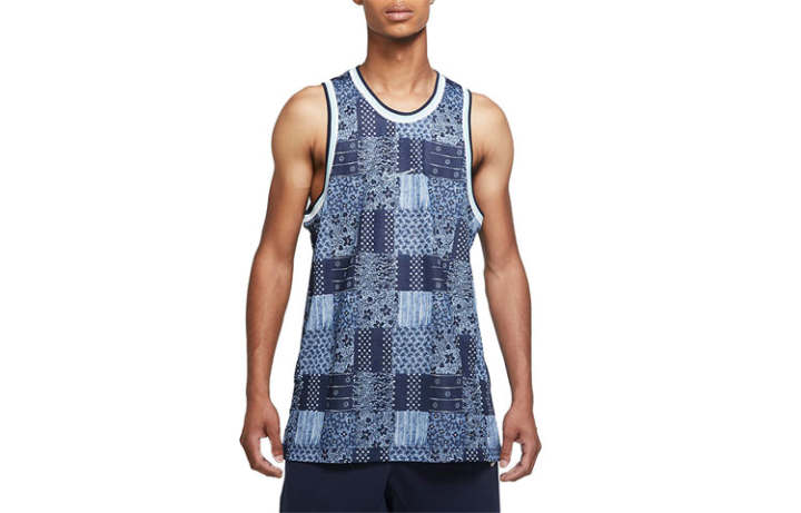 Nike Nike Basketball Jerseys Men's Dark Royal Blue Moderate Bib & Brace