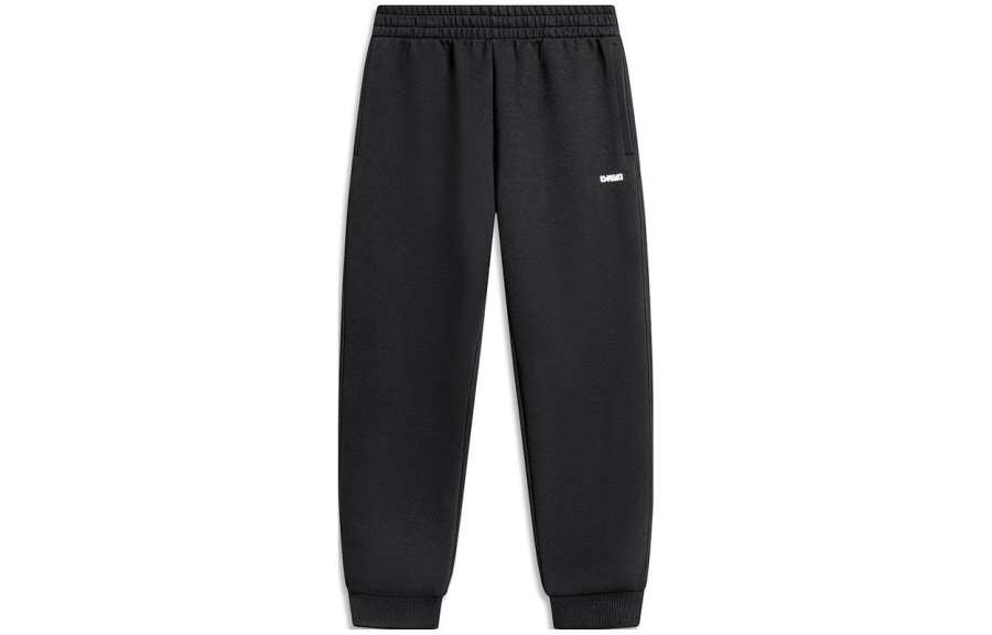 Li-Ning Li Ning Sports Life Collection Casual Pants Men's Black Moderate Cuffed Pants