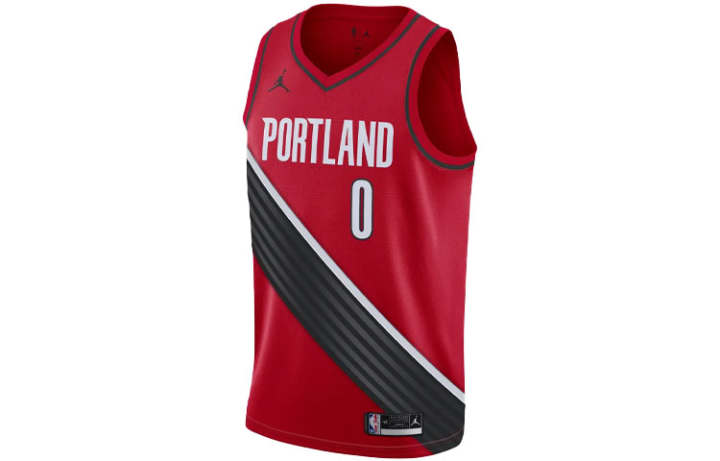 Jordan Jordan Basketball Jerseys Men's Red Moderate Straight Fit
