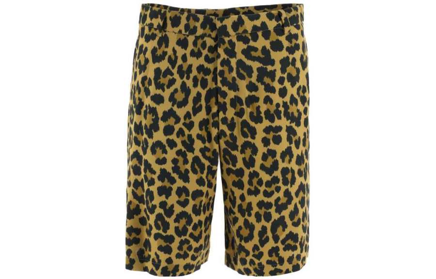 DIOR Dior Leopard Printed Bermuda Shorts